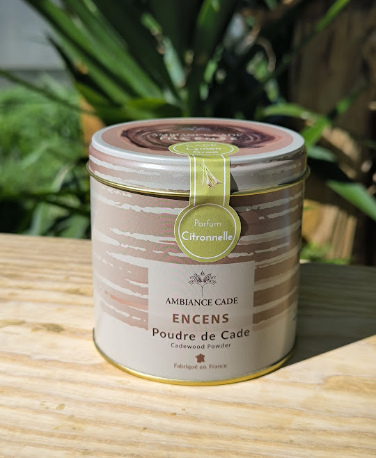Poudre de Cade  Citronnelle Naturelle