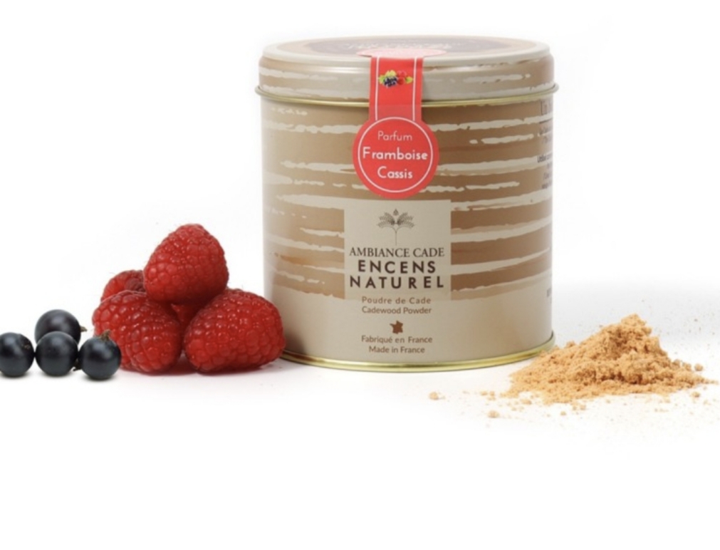 Poudre de Cade  Framboise - Cassis